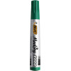 12 marqueurs - Indélébile - Permanent - Vert - BIC - Marking 2000 - Pointe ogive