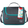 photo-Sac à déjeuner et goûter - Isotherme - Bleu/Gris - Avec bandoulière - Picnik - Maped