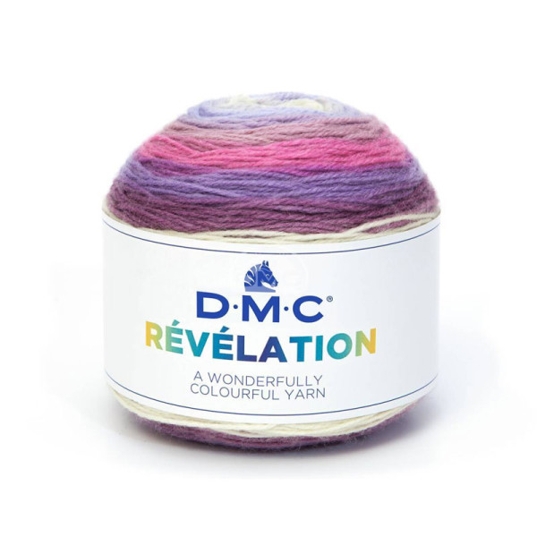photo-Pelote de laine - DMC - Révélation - Laine et acrylique - Couleurs douces - Tricot - Crochet