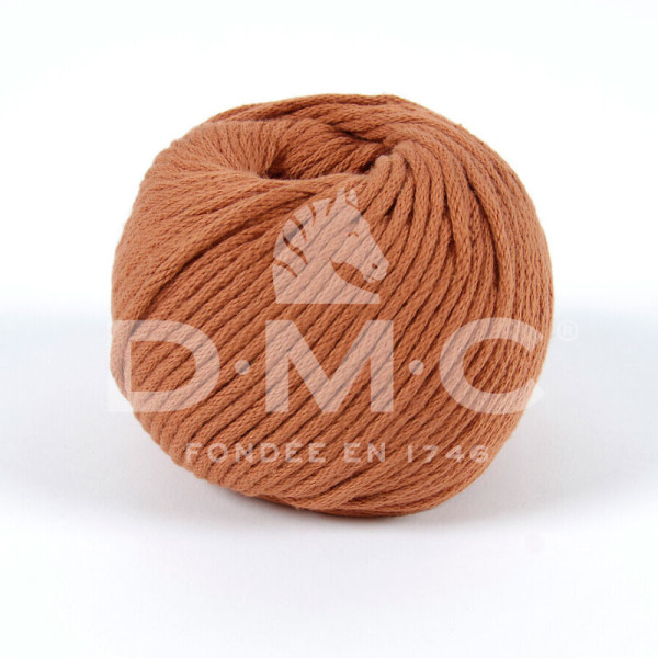 Pelote - 100% coton peigné - Terracotta - NX101 - Très épais - DMC - Natura XL - Tricot - Crochet