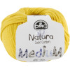 photo-Pelote - 100% coton - Jaune - Epais - DMC - Natura Médium - Tricot - Crochet