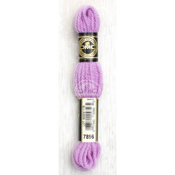 photo-Fil de laine - DMC - Laine Colbert - 100% laine - Violet pastel - 7896 - Canevas