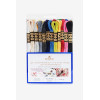 photo-Fils de laine - 24 échevettes - Fil mouliné - DMC - Les indispensables - Broderie - Point de croix