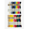 Fils de laine - 24 échevettes - Fil mouliné - DMC - Les indispensables - Broderie - Point de croix
