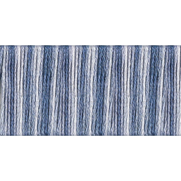 Fil à broder - Mouliné - Echevette - Bleu grands cieux - 4235 - DMC - Color variations