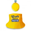 Bob - Chapeau - Jaune - Frais comme un pastis - Humour - Idée cadeau - Taille unique