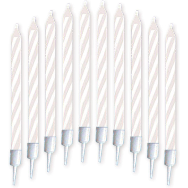 photo-Bougies magiques - Se rallument - 10 pièces - Anniversaire - Décoration gâteau