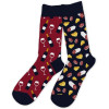 Chaussettes - Pinard sauciflard - Humour - Dépareillées - Idée cadeau