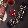 Chaussettes - Pinard sauciflard - Humour - Dépareillées - Idée cadeau