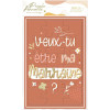 photo-Carte - Annonce naissance - Baptême - Veux tu être ma marraine ? - Puzzle