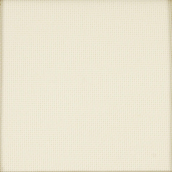 photo-Toile Aïda à broder - 100% coton - 6pts/cm - 38x46cm - Ecru - DMC