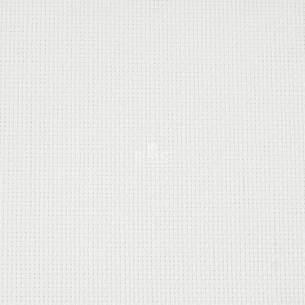 photo-Toile Aïda à broder - 100% coton - 5,5pts/cm - 50x61cm - Blanc - DMC