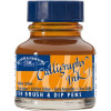 phoot-Encre pour calligraphie - Ocre jaune - Winsor et Newton - Flacon de 30ml - Beaux-arts