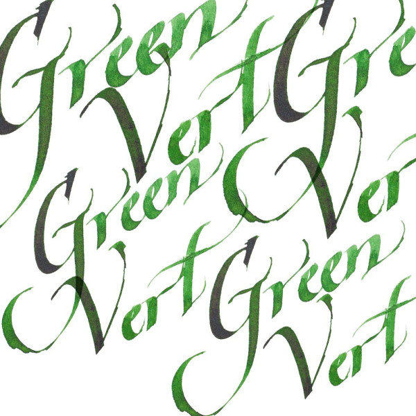 Encre pour calligraphie - Vert - Winsor et Newton - Flacon de 30ml - Beaux-arts