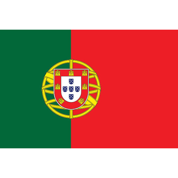 Drapeau du supporter - Portugal - 90x150cm - Polyester - Evénement - Fête
