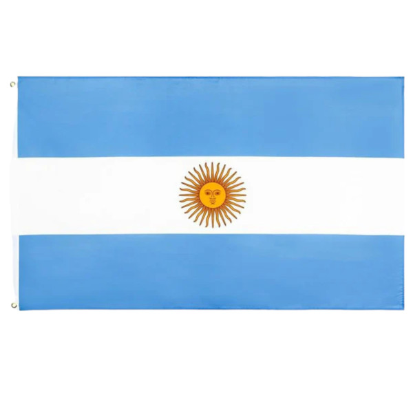 Drapeau du supporter - Argentine - 90x150cm - Polyester - Evénement - Fête