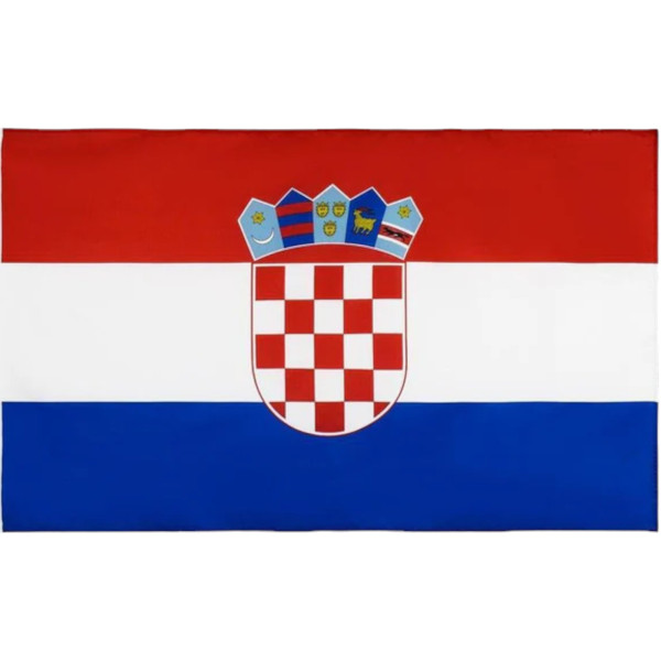 Drapeau du supporter - Croatie - 90x150cm - Polyester - Evénement - Fête