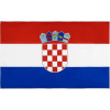 Drapeau du supporter - Croatie - 90x150cm - Polyester - Evénement - Fête