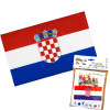 photo - Drapeau du supporter - Croatie - 90x150cm - Polyester - Evénement - Fête