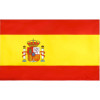 Drapeau du supporter - Espagne - 90x150cm - Polyester - Evénement - Fête