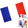 photo - Drapeau du supporter - France - 90x150cm - Polyester - Evénement - Fête