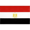 Drapeau du supporter - Egypte - 90x150cm - Polyester - Evénement - Fête