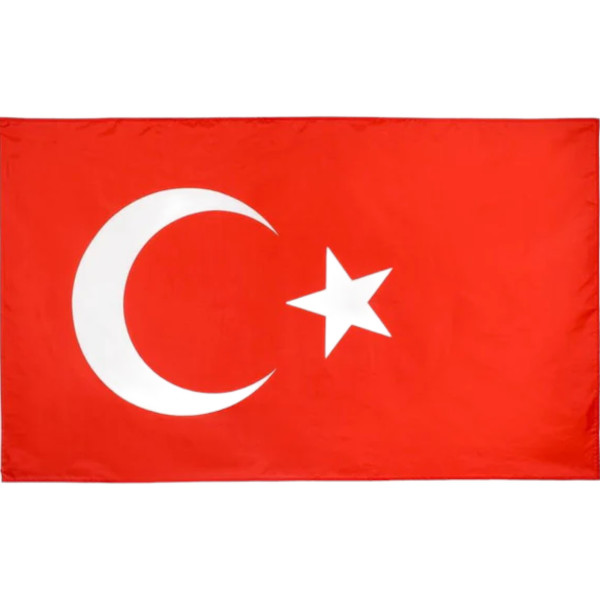 Drapeau du supporter - Turquie - 90x150cm - Polyester - Evénement - Fête