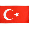 Drapeau du supporter - Turquie - 90x150cm - Polyester - Evénement - Fête