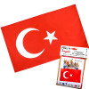 photo - Drapeau du supporter - Turquie - 90x150cm - Polyester - Evénement - Fête