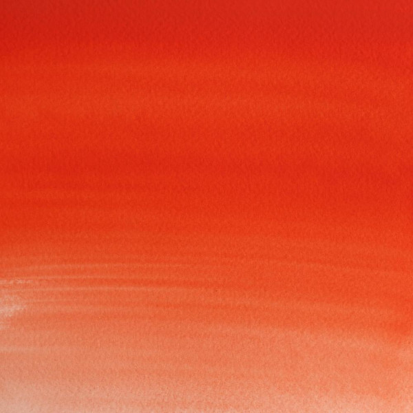 Peinture aquarelle professionnelle - Extra fine - Écarlate de cadmium - 106 - Winsor et Newton - 5ml