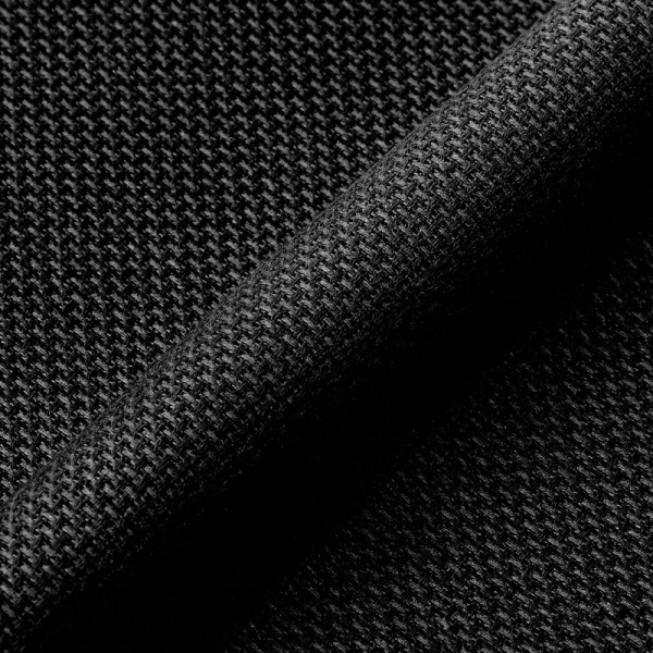 photo-Toile Aïda à broder - 100% coton - 5,5pts/cm - 38x46cm - Noir - DMC