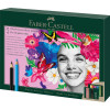 photo-Coffret - Crayons couleur Polychromos + Pitt Graphite Matt - Faber-Castell - 40 pièces