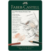photo-Crayons graphite - Dessin - Esquisse - Faber-Castell - Pitt Monochrome - 12 pièces