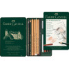 Crayons graphite - Dessin - Esquisse - Faber-Castell - Pitt Monochrome - 12 pièces