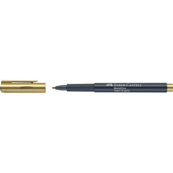 Marqueurs - Or - Argent - Indélébile - Tous supports - Faber-Castell