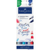 photo-6 feutres - Dessin - Faber-Castell - Goldfaber Aqua - Double pointe - Sea