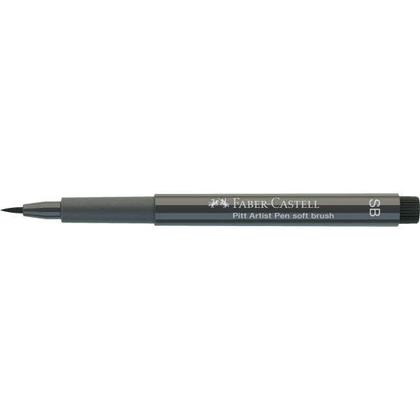photo-Feutre - Dessin - Gris chaud 5 - 274 - Pointe pinceau - Faber-Castell - Pitt Artist Pen SB