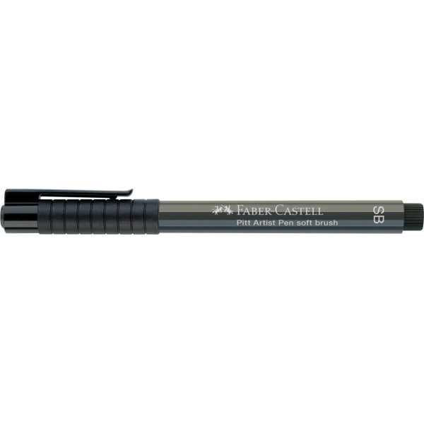Feutre - Dessin - Gris chaud 5 - 274 - Pointe pinceau - Faber-Castell - Pitt Artist Pen SB