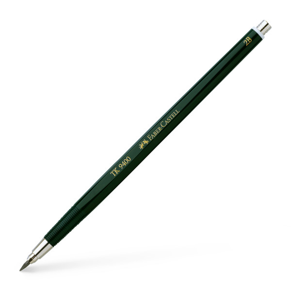 photo-Porte-mines - Mine 2B - 3,15mm - Dessin, écriture, esquisse - Faber-Castell - TK9400