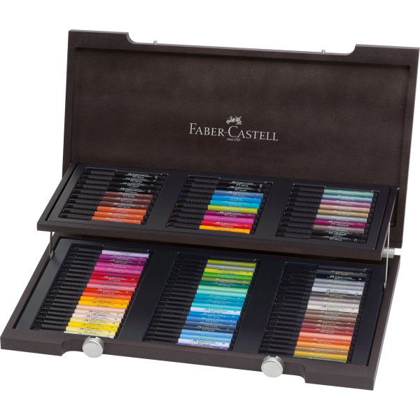 photo-Coffret - Feutres - Beaux-arts - Faber-Castell - Pitt Artist Pen - 90 couleurs