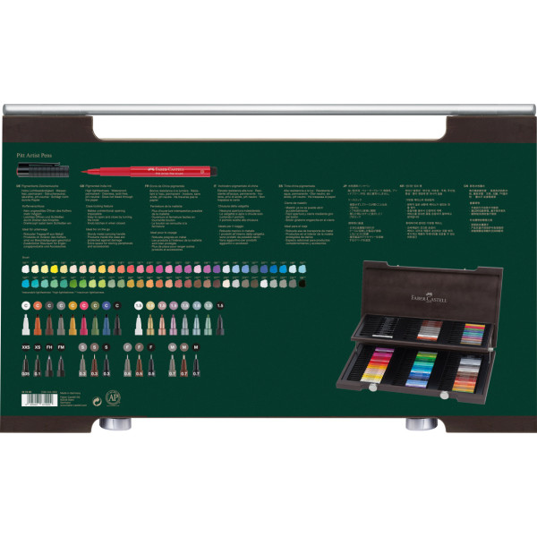Coffret - Feutres - Beaux-arts - Faber-Castell - Pitt Artist Pen - 90 couleurs