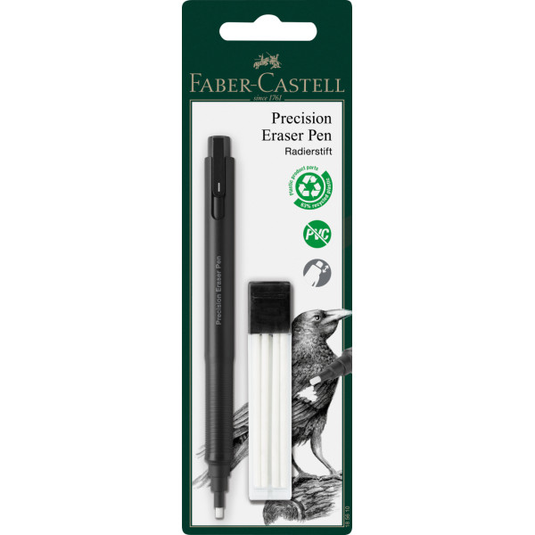 photo-Stylo gomme - Avec recharges - Rétractable - Faber-Castell - Dessin, esquisse