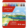 photo-Feutres - Encre soluble à l'eau - Caran d'Ache - Fibralo - Boîte de 15 couleurs