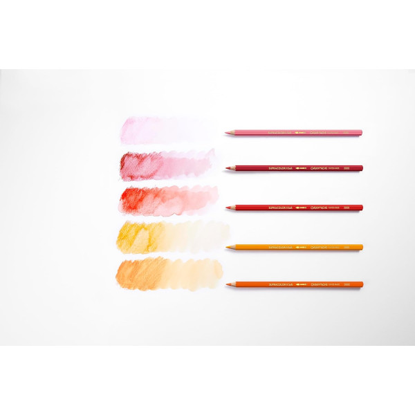 Crayons de couleur - Aquarellable - Caran d'Ache - Supracolor - Boîte 30 couleurs