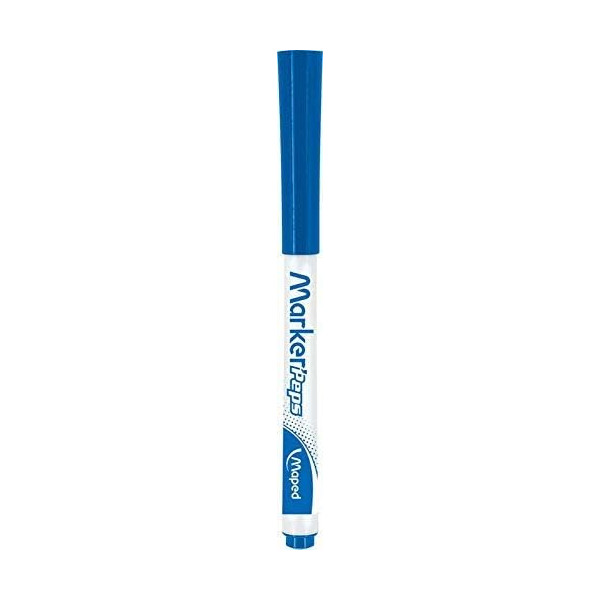 Ardoise blanche - Effaçable - Pour l'école - Incassable - Inclus brosse + feutre - Maped