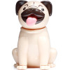 photo-Figurine - Chien - Carlin - Humour - Décoration - 10cm de hauteur
