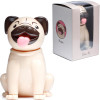 Figurine - Chien - Carlin - Humour - Décoration - 10cm de hauteur