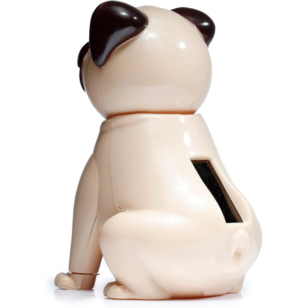 Figurine - Chien - Carlin - Humour - Décoration - 10cm de hauteur