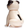 Figurine - Chien - Carlin - Humour - Décoration - 10cm de hauteur