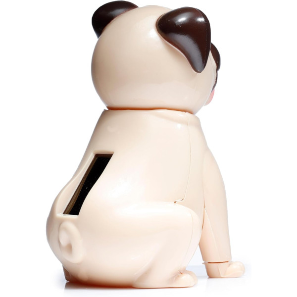 Figurine - Chien - Carlin - Humour - Décoration - 10cm de hauteur